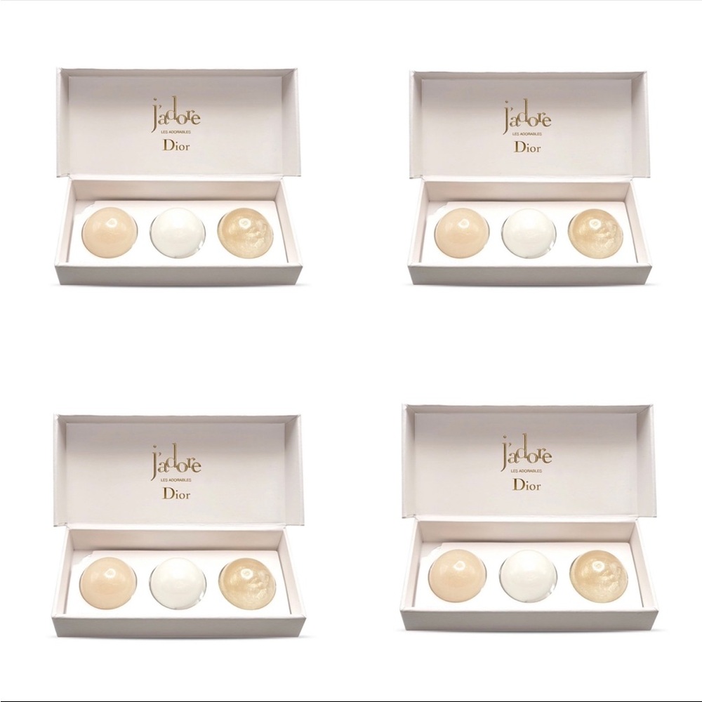 4 of Dior J'adore mini ritual skincare gift set